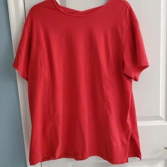 Denim & Co 2 key hole back tops - Picture 7 of 12